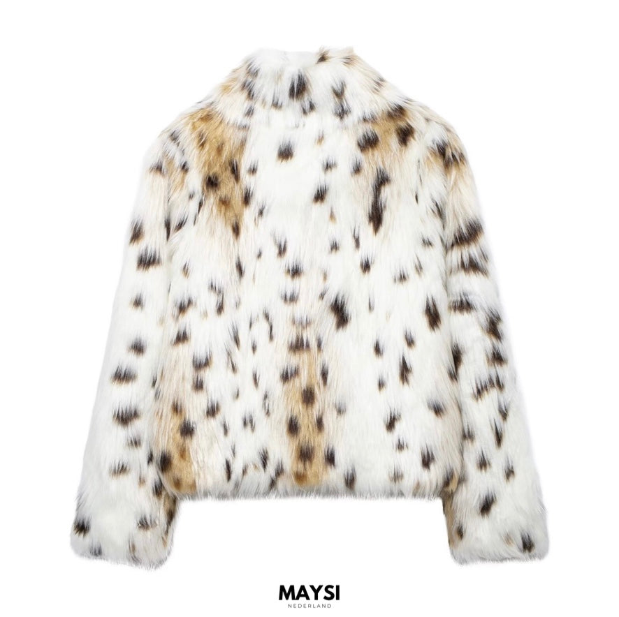 Victoria's Snow Leopard Coat