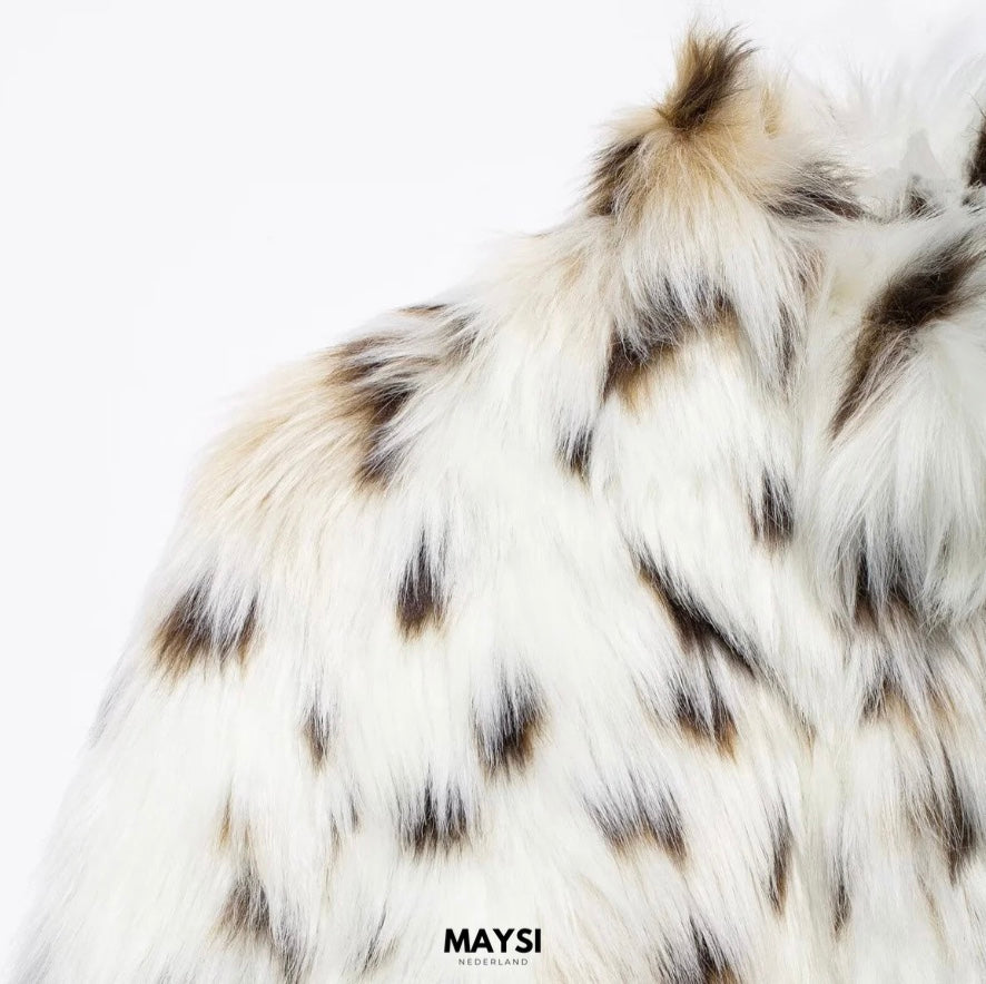Victoria's Snow Leopard Coat